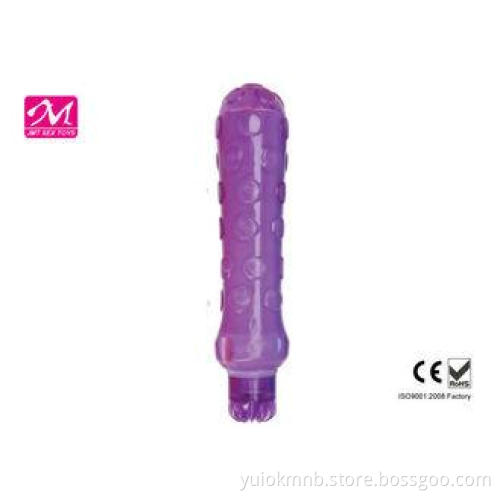 Soft Rubber Jelly Vibrators in Strong Vibration